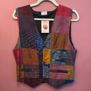 Colorful Patchwork Vest